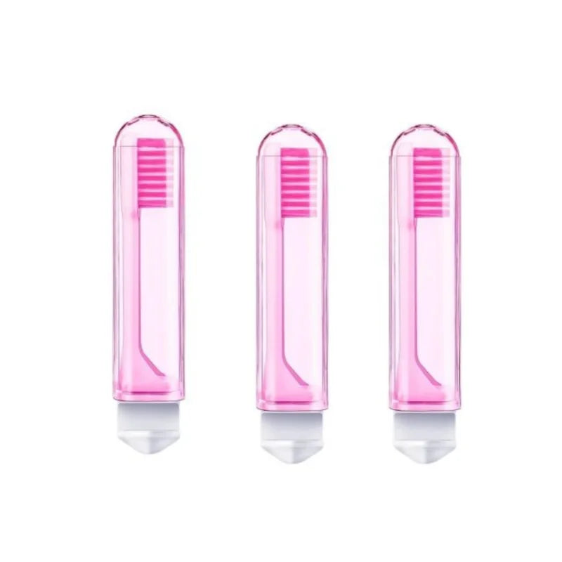 3x Brosses à Dents de Voyage Compactes