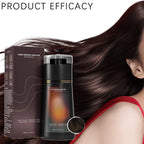 Shampoing Colorant 3-en-1 200 ml – Coloration Capillaire Nourrissante pour Femme et Homme, Couvre les Cheveux Gris