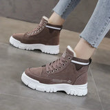 Bottines de Neige Fourrées et Imperméables - Femme