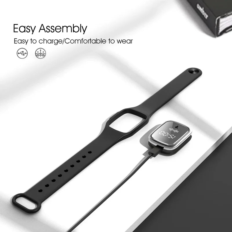Smart Mosquito Repellent Watch with LED Display