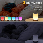 Soft Touch LED Lamp - Multicolored Light
