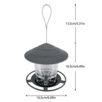 Hanging Bird Feeder – Durable Roof & Large Capacity
