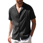 Chemise Guayabera à manches courtes