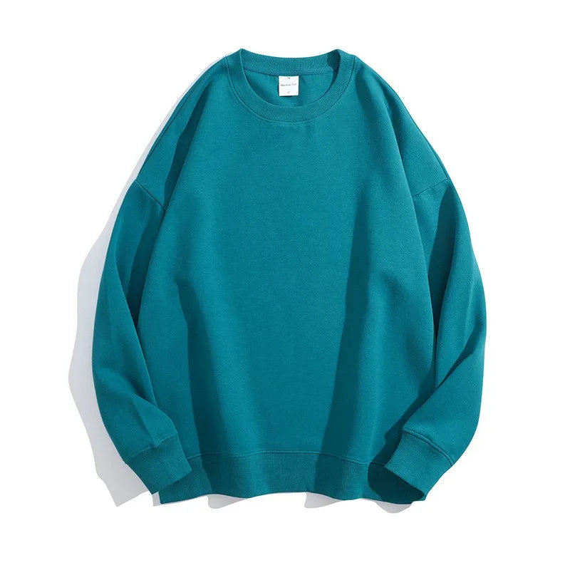 Sweat Shirt Mixte Surdimensionné à Col Rond
