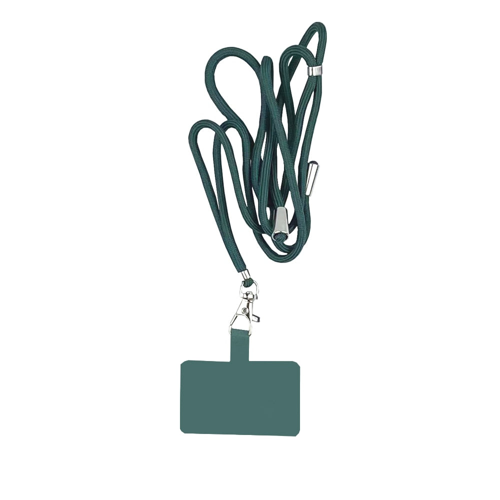 Universal phone lanyard with adjustable strap