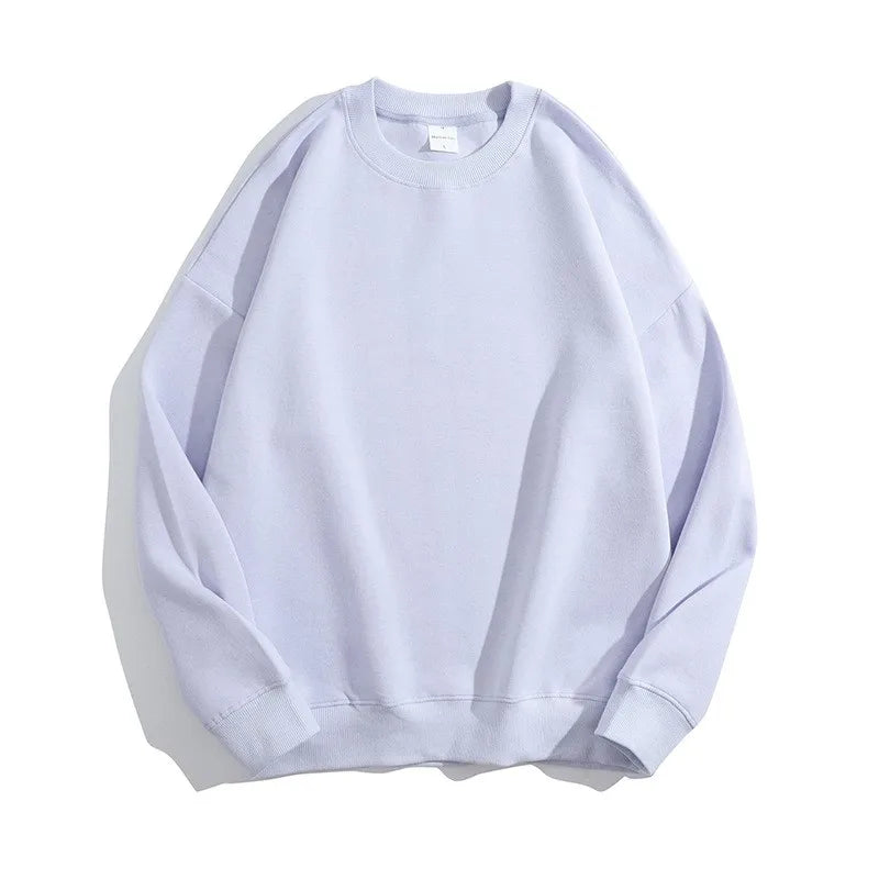 Sweat Shirt Mixte Surdimensionné à Col Rond