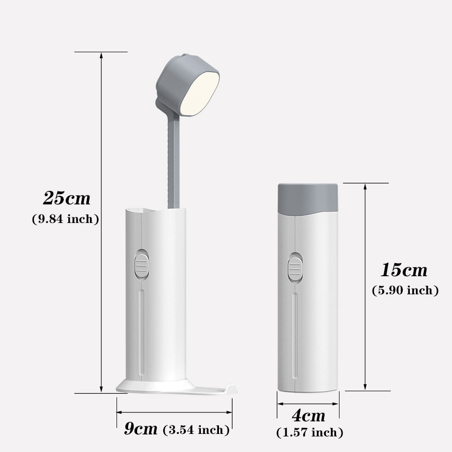 3-in-1 Flashlight - Desk Lamp and Power Bank
