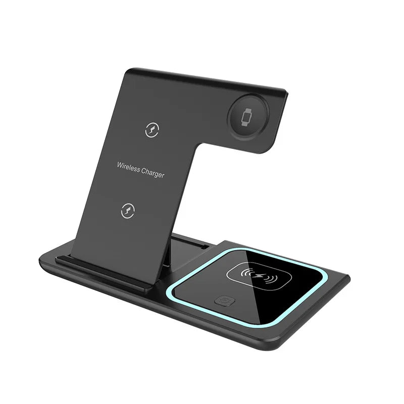 3-in-1 Wireless Charging Stand - iPhone, AirPods & Apple Watch