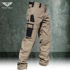 Military Multi-Pocket Cargo Trousers