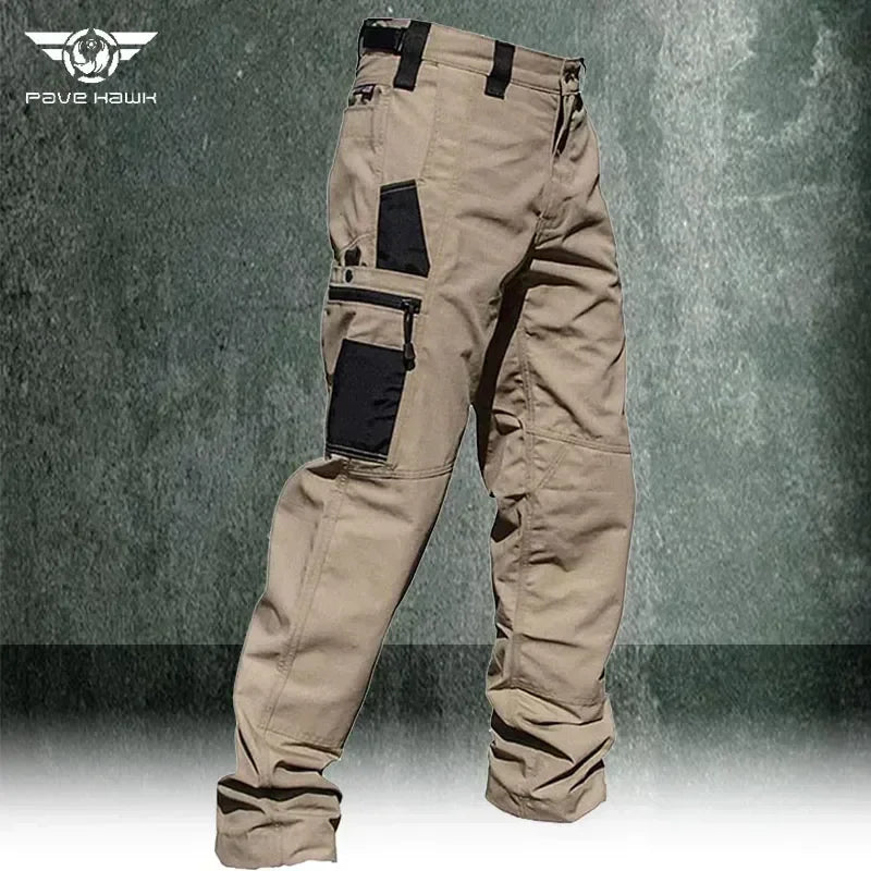 Military Multi-Pocket Cargo Trousers