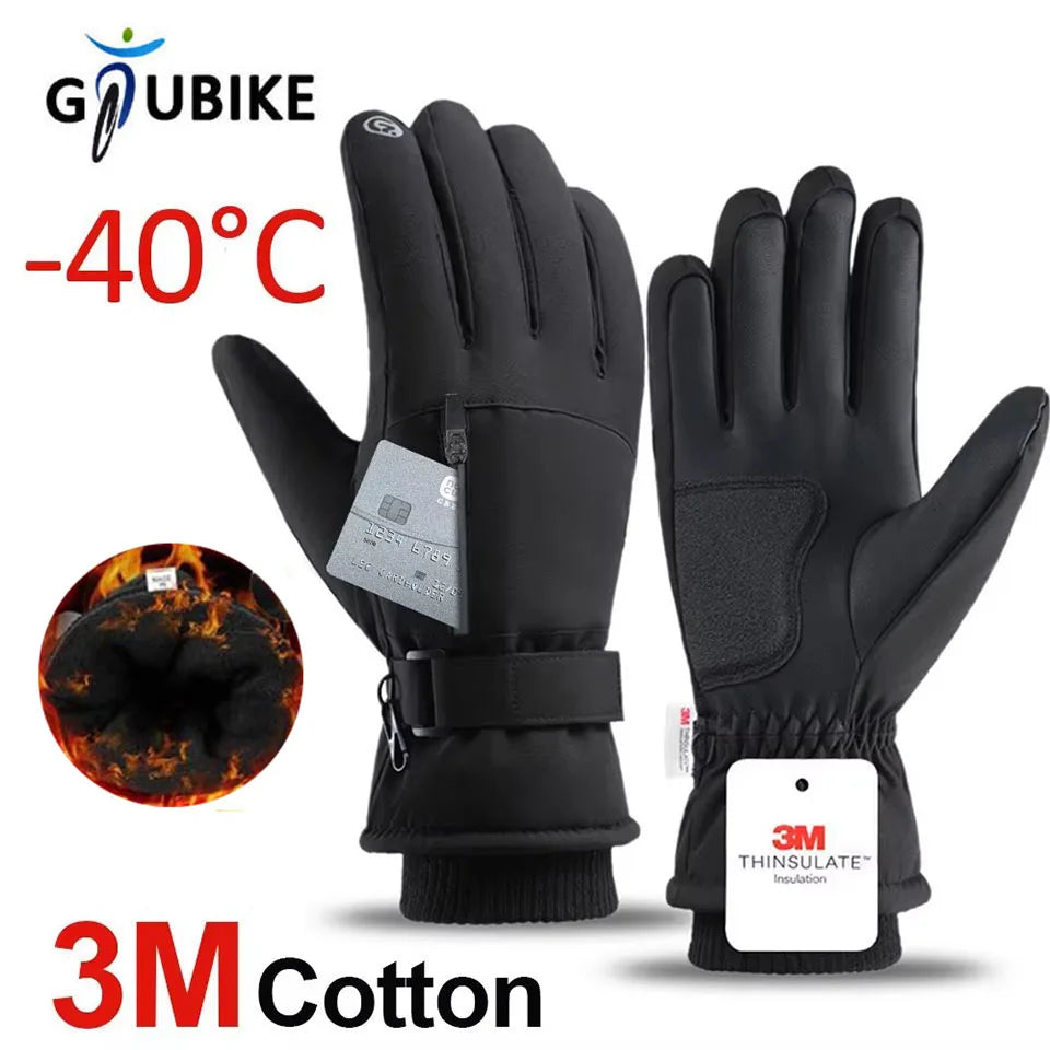 Gants Hiver -40°C Imperméables avec Isolation 3M