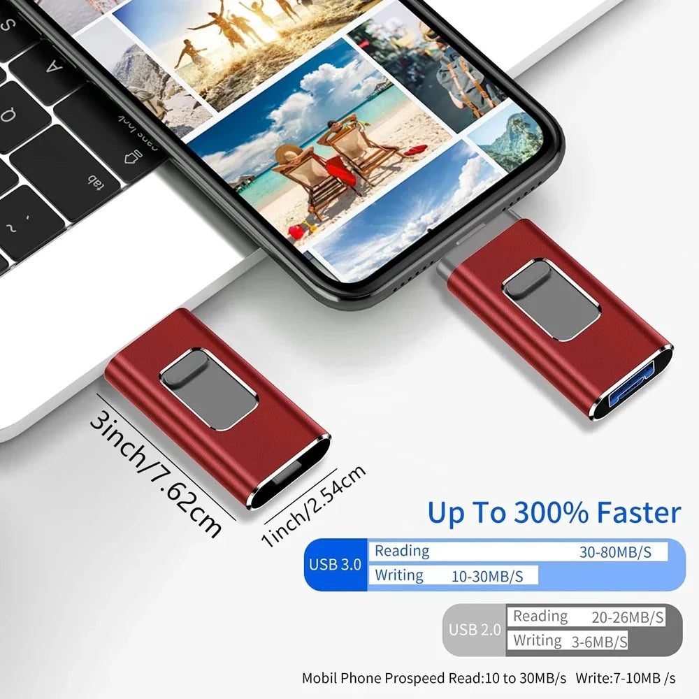 Smartphone USB key maximum storage - New Generation