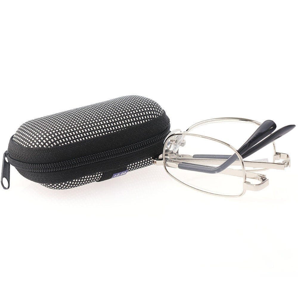 Folding reading glasses - Progressive lenses