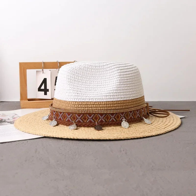 Bohemian Style Summer Straw Hat