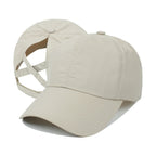 Casquette Femme Séchage Rapide à Queue de Cheval