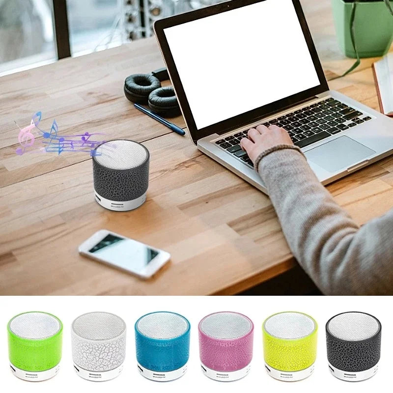 Mini Haut Parleur Portable Lumineux