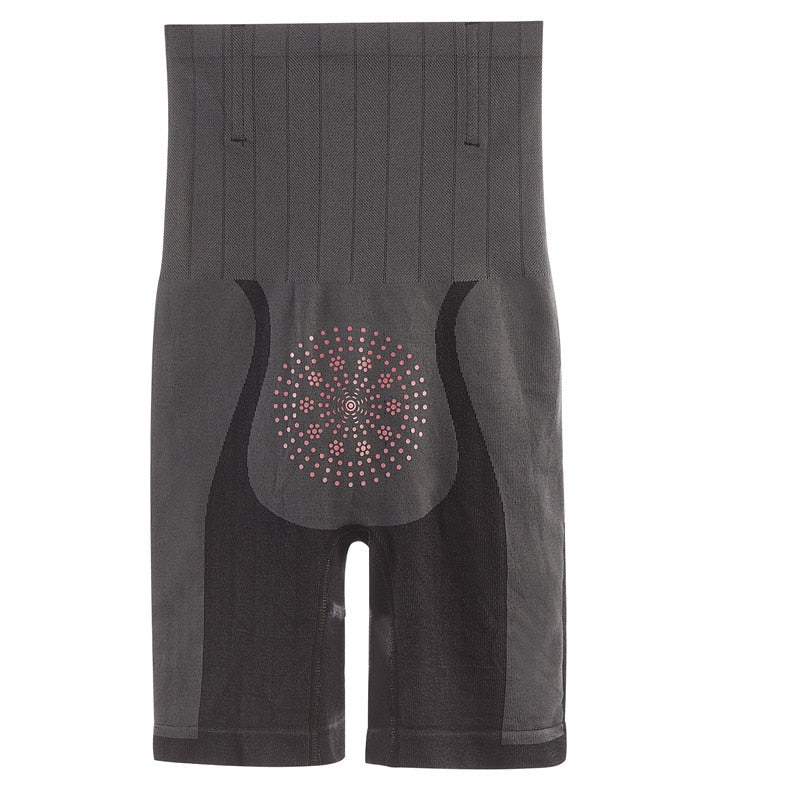 High-waisted tummy control shaper shorts