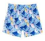 Swimsuit with integrated compression lining