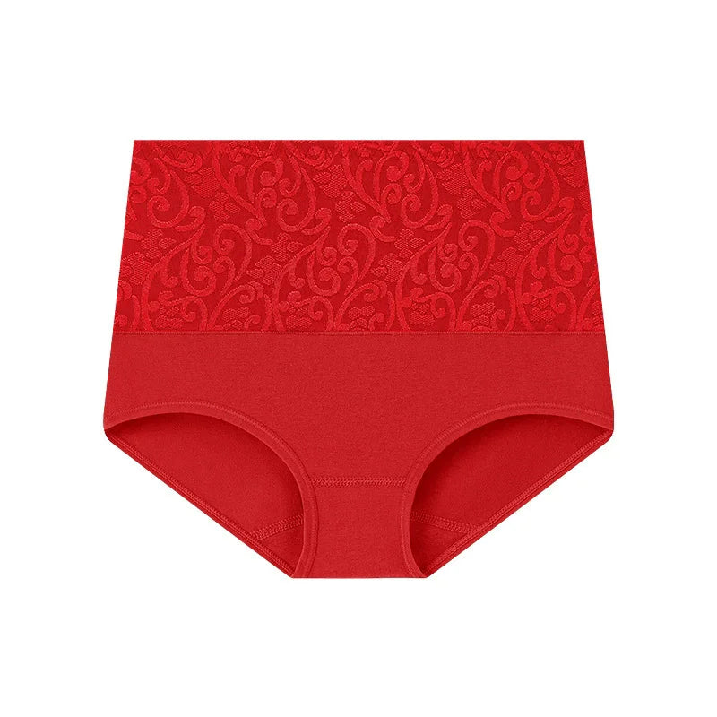 Lot de 5 Culottes Shapers Taille Haute en Coton