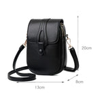 Petit Sac Bandoulière Vintage Femme en Cuir PU - Élégance Rétro & Format Pratique