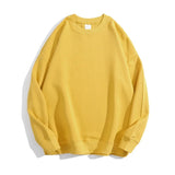 Sweat Shirt Mixte Surdimensionné à Col Rond