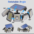 Lampe solaire 5 têtes