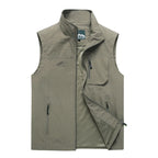 Gilet Demi Saison Léger et Multi Poches