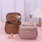 PU Leather Toiletry Bag - Practicality & Large Capacity