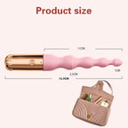 SilkBeads – Baguette Anale Vibrante en Silicone Doux avec 4 Perles Graduées et 10 Modes de Vibration