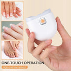 Electric nail clippers with integrated LED light