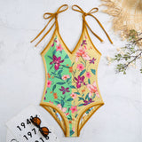 Maillot de bain 1PC réversible à motif - Collection été 2023