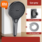 High-Pressure Shower Head with 3 Powerful Spray Settings