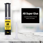 3x Colles AB Universelle Ultra Résistante - Multi-Matériaux