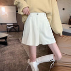 Trendy Velvet Shorts - Women