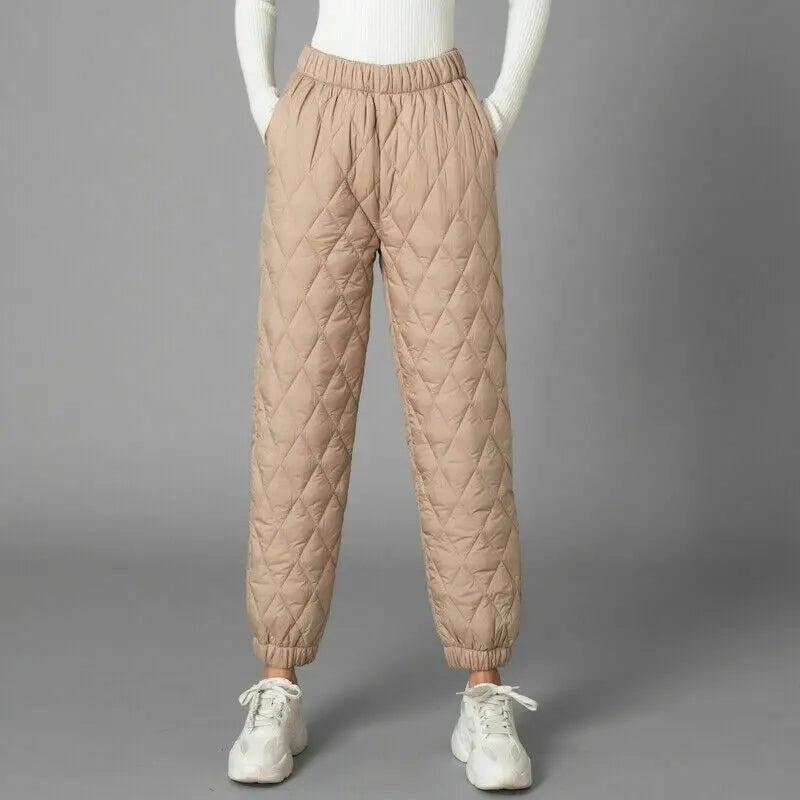 Women's Waterproof Quilted Thermal Trousers
