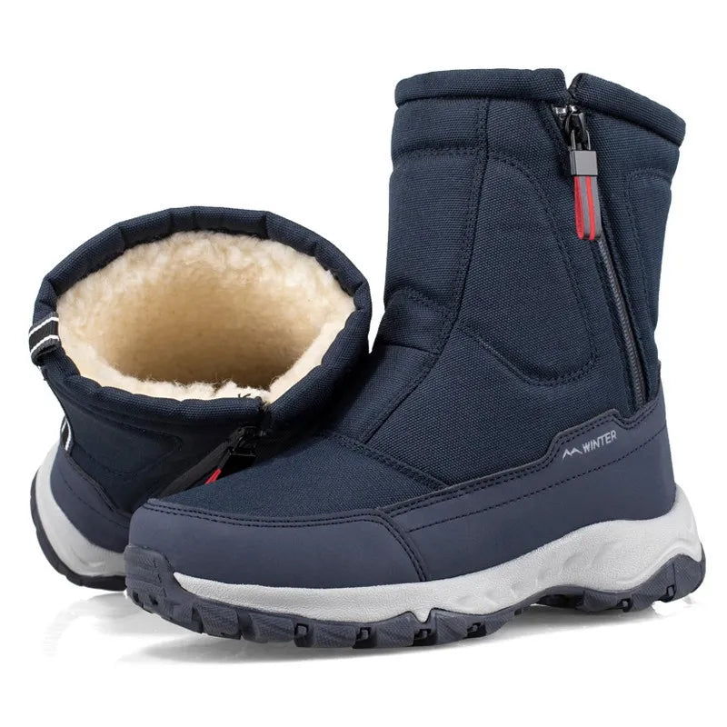 Bottes de Neige Montantes à Zip - Unisexe