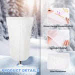 Housse d'isolation coupe-vent et anti-gel pour plantes et arbustes