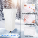 Housse d'isolation coupe-vent et anti-gel pour plantes et arbustes