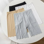 Short Anti-Frottement Femme Effet Soie Glacée – Taille Haute Sans Couture pour Robes et Jupes