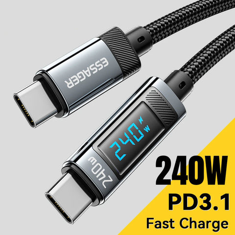 Câble USB-C Essager 240W Ultra Puissant