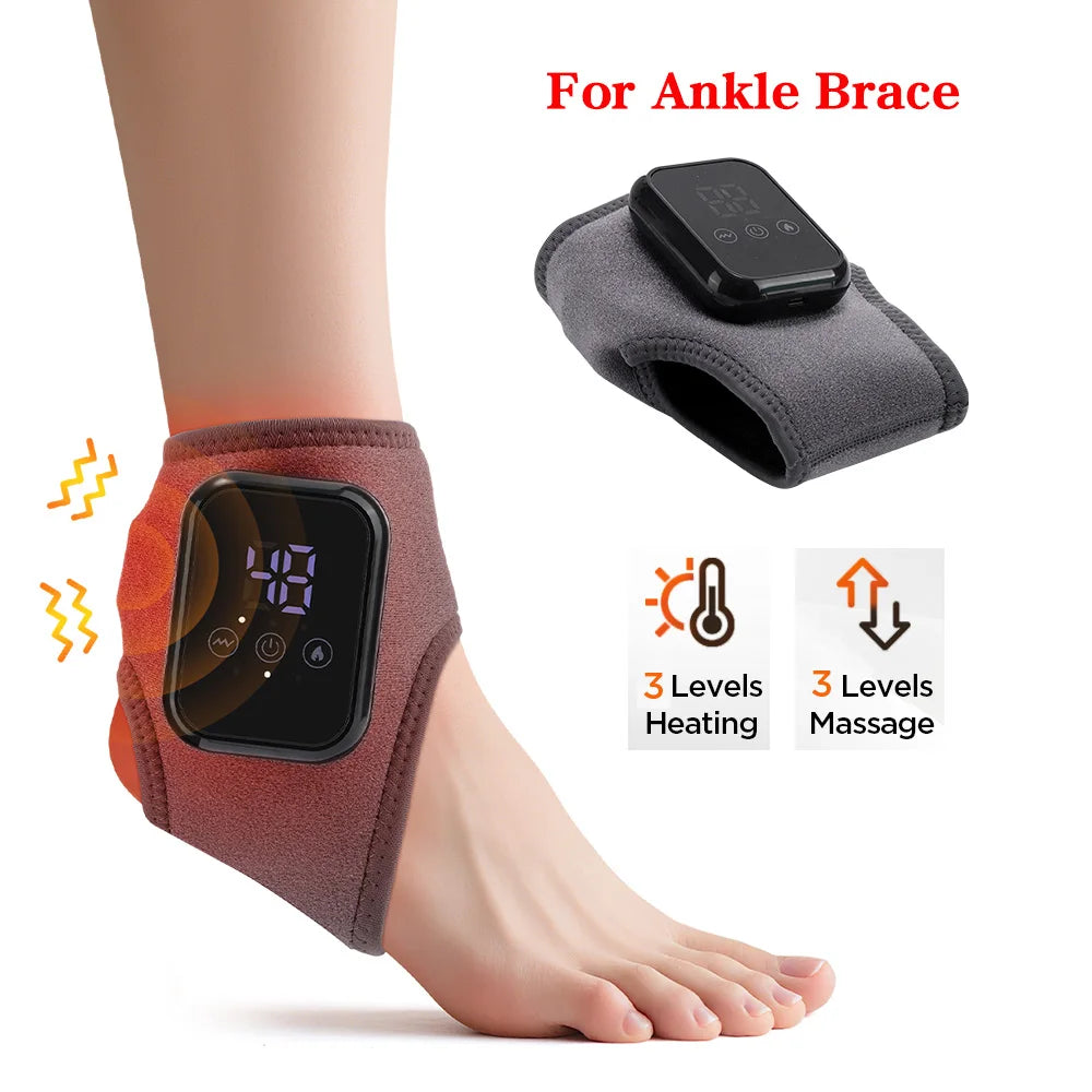 Orthèse Chauffante et Massante Cheville – Rechargeable & Confort