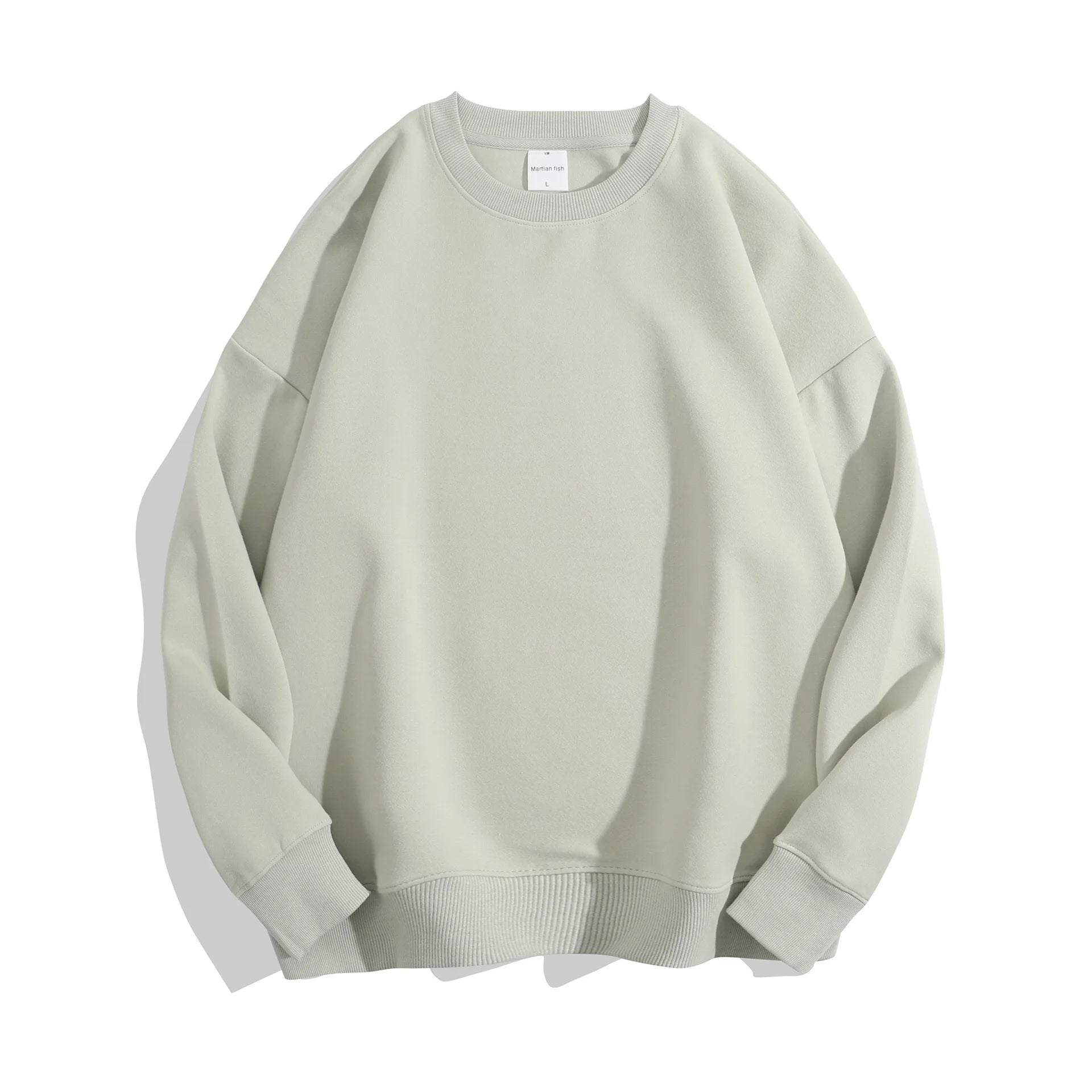 Sweat Shirt Mixte Surdimensionné à Col Rond