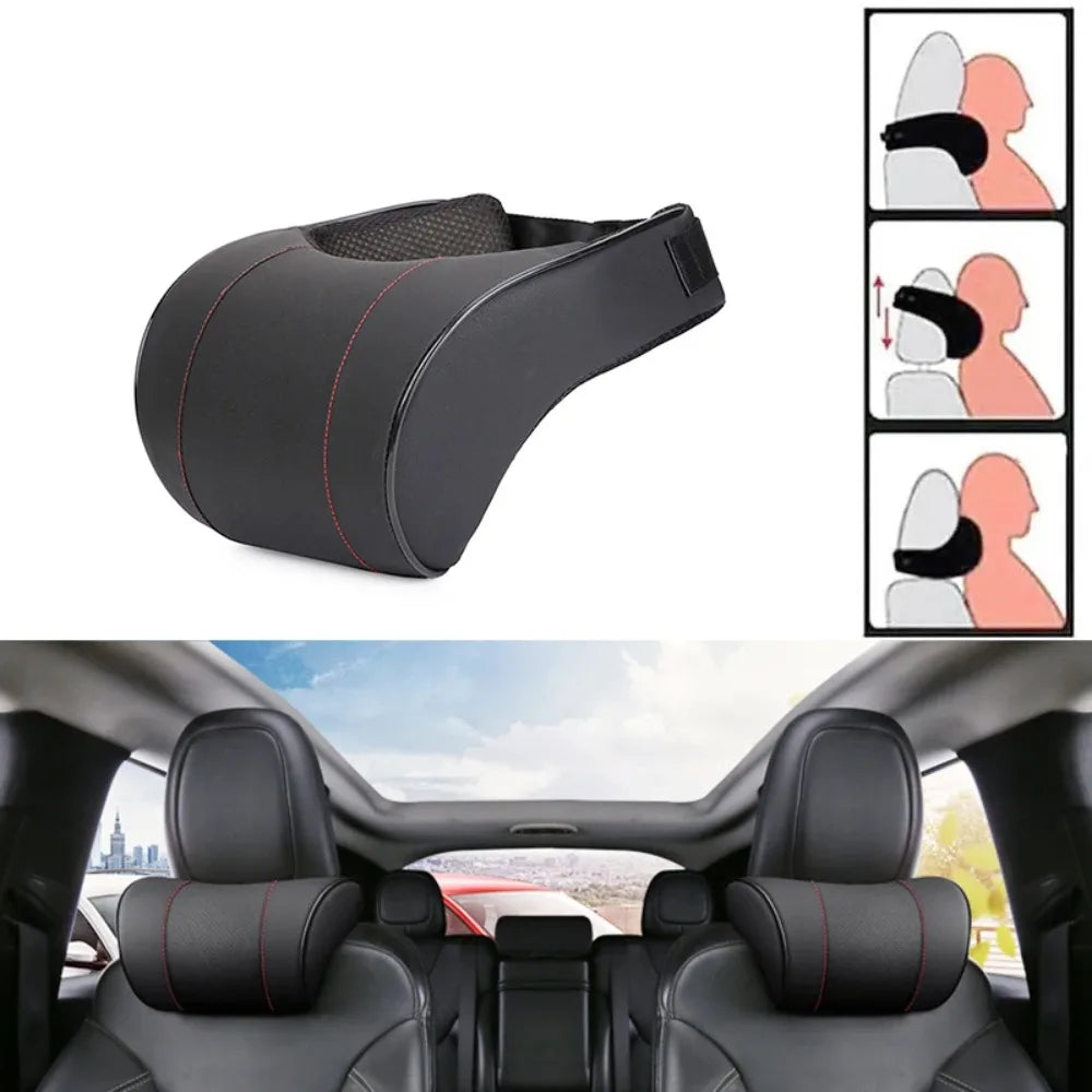 Car Headrest Pillow - Memory Foam