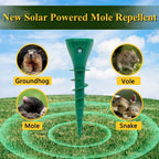 Set of 2 Solar Mole Repellers