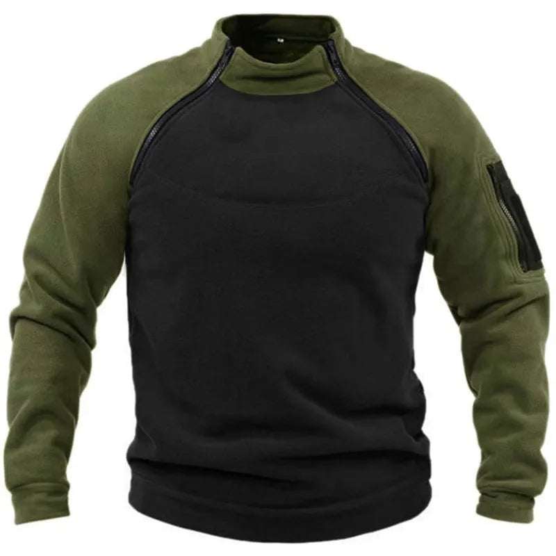Polaire Bicolore Militaire - Ultra Chaude