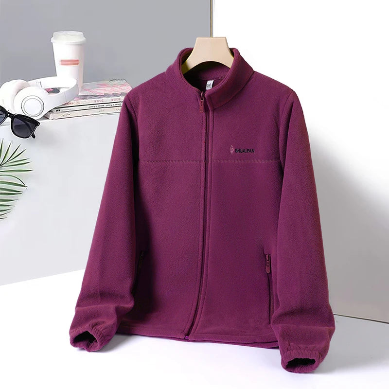 Veste Polaire Femme Zippée – Chaude & Légère