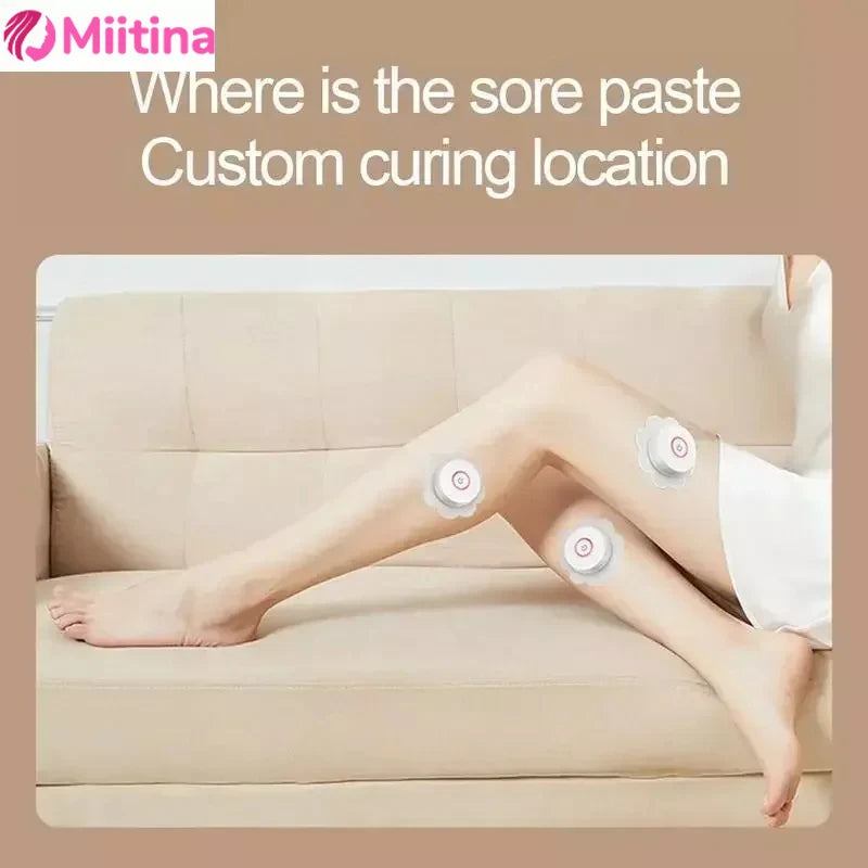 3x Mini Masseurs Chauffants Technique de la Moxibustion