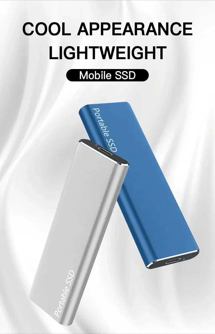 USB 3.1 External SSD Hard Drive