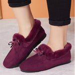 Mocassins d'hiver intérieur polaire pour femme