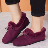 Mocassins d'hiver intérieur polaire pour femme